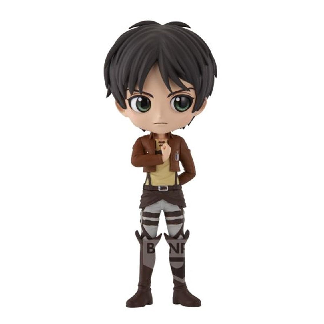 BANDAI - Banpresto Attack on Titan - Eren Yeager Vers. A - Q Posket 14cm