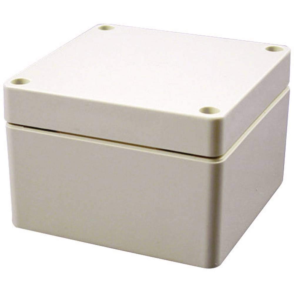Universal enclosure Hammond Electronics 1554BGY ABS Light Grey (RAL 7035) 65 x 65 x 40 1 pc(s)