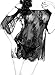 Avidlove Women Chemises Lace Smock Lingerie Mini Babydoll S-4XL Black