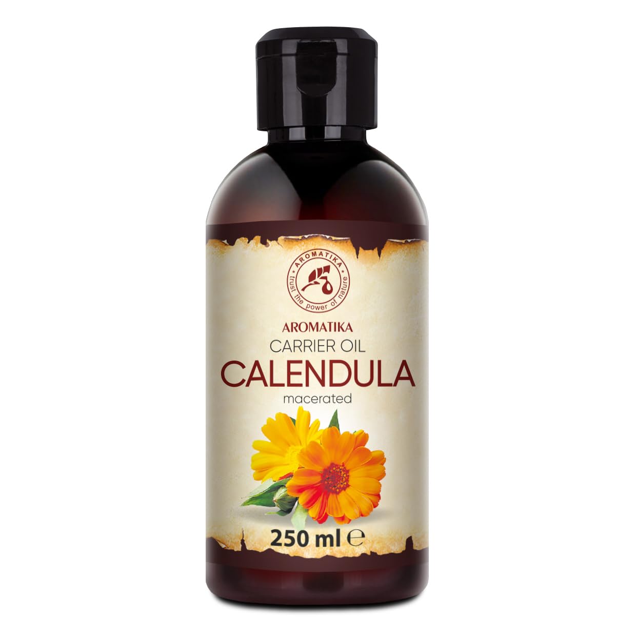 Calendula Oil 250ml - 100% Pure & Natural Calendula Oils - Marigold Oil - Benefits for Skin - Hair - Face - Body
