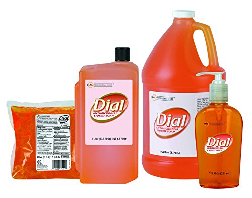 Dial 1937179 Antimicrobial Liquid Soap, 1 gal, Gold