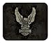 Harley-Davidson Up-Wing Eagle Graphic Mouse Pad, Thin Black Neoprene MO32888