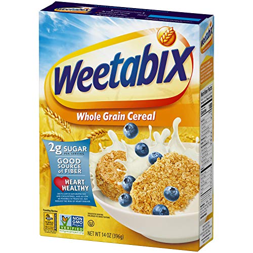 Weetabix Whole Grain Cereal Biscuits, NonGMO Project Verified, Heart