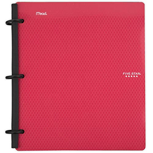 Five Star Flex Hybrid NoteBinder, 1 Inch Binder with Tabs, Notebook and