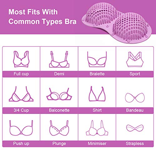 AHIER Bra Washing Bags for Laundry, Silicone Bra Lingerie Bags