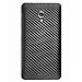 Armorsuit MilitaryShield Black Carbon Fiber Skin Wrap Film + HD Clear Screen Protector for Huawei Ascend Mate 2 - Anti-Bubble Film
