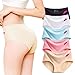 IHHASD Seamless Silk Panties Quick Dry Women Sexy Red Lip Briefs 5 Packs(L)