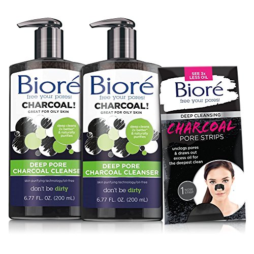harga bioré deep pore charcoal cleanser
