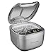 Magnasonic Professional Ultrasonic Jewelry Cleaner, Dual-Wave Heavy Duty Cleaning, Large Tank, Digital Timer, for Eyeglasses, Watches, Rings, Necklaces, Coins, Razors, Dentures, Tools, Parts (UC71)
