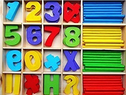 SN Toy Zone Wooden Magnetic Multifunctional Educational Puzzle Blackboard with Alphabet and Animal Character Toy for Kids