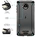 Poetic Moto Z/Moto Z Droid Case, Affinity Series Premium Thin/Slim Fit/Clear Bumper Case for Moto Z Black/Clear [Does Not Work with Moto Z Force Edition, Moto Z Play Edition]
