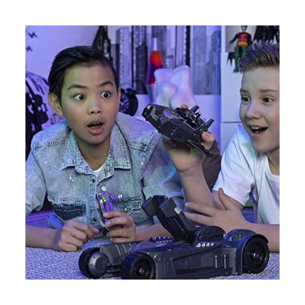 DC-Comics-BATMAN-Batmobile-and-Batboat-2-in-1-Transforming-Vehicle-For-Use-with-BATMAN-4-Inch-Action-Figures DC Comics BATMAN, Batmobile and Batboat 2-in-1 Transforming Vehicle, For Use with BATMAN 4-Inch Action Figures