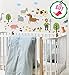 Farm Animal Barnyard Wall Decals for Kids - Farming Baby Room Children Stickers for Toddlers Bedroom - Animal Wall Decor Nursery Art [>40 Art playroom clings] + Free Bird Gift!