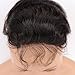 Lace Closure Boby Wave 4x4 Free Part with Baby Hair Natural Black Virgin Human Hair (8 inch)