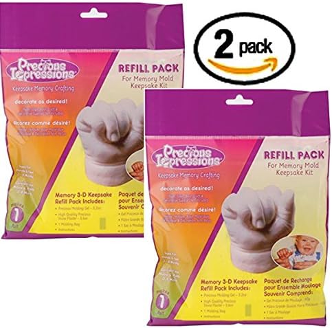 Precious Resin Refill for Memory Mold Infant Kit (2 Pack)