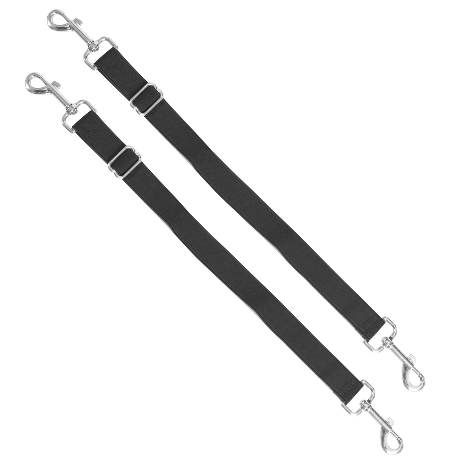 Harrison Howard Essential Elastic Replacement Belly Surcingle Straps Double Swivel Snaps Adjustable Length