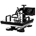 BestEquip Heat Press Machine 8 in 1 Digital Transfer Sublimation T Shirt Heat Press 15x15 Inch Heat Press for T-shirt Hat Mug Plate Cap (15'' x 15'' 8IN1)