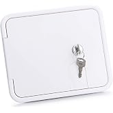 LCGP RV Access Door Electrical Cord Trailer Power Cord Cable Hatch Camper Hose Storage Door Compartment W 7-1/2 inch, H 6-1/2 inch