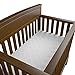 Bow-Tiger Quilted Bamboo Waterproof Crib Mattress Protector - White