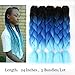 VCKOVCKO Ombre Jumbo Braid Hair 3 Tone Jumbo Braiding Hair Extensions For Twist Braiding,Jumbo Box Braiding Hair 24
