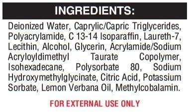 Neurobiologix Methyl B-12 Topical Cream (Methylcobalamin) Vitamin B12 Supplement Cream 2 Ounces