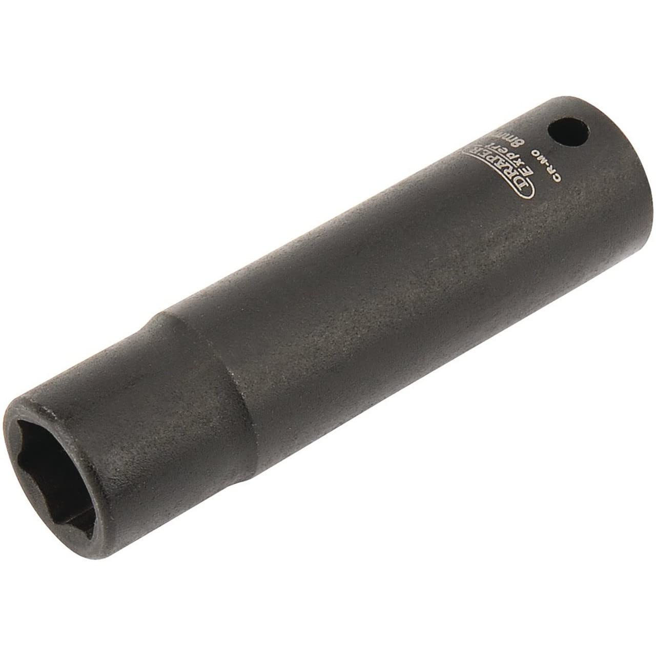 Draper 5186 1/4" Square Drive Expert Hi-Torq Metric Deep Impact Socket, 8 mm Size — image 1