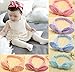 Baby's Headbands Girl's Cute Hair Bows Hair bands Newborn headband Pack of 6