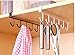 Kitchen Storage Rack Cupboard Hanging Hook Hanger Chest Storage Organizer Holder (White) by MERRY BIRD