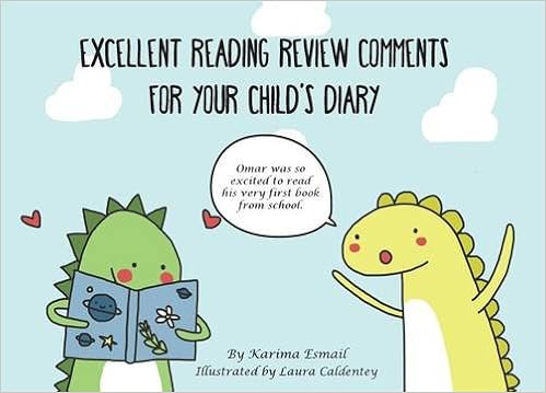 Excellent Reading Review Comments For Your Child S Diary Karima K