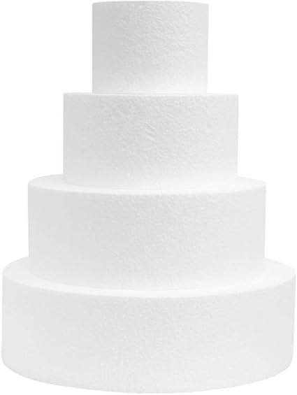 Miss Bakery S House Disque En Polystyrene Cake Dummy Kit 2 4 Pieces Amazon Fr Cuisine Maison