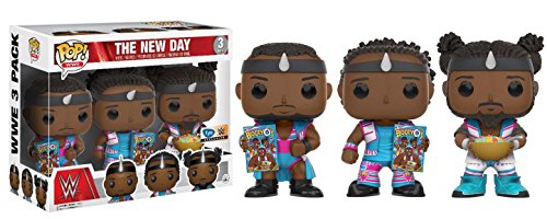 Funko POP WWE: The New Day  Special Edition Booty Os 3 Pack  FYE Exclusive