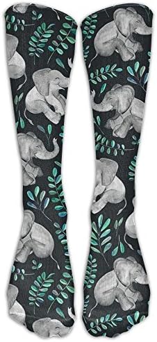 Knee High Socks Elephant Long Sports Tube Stockings For Mens Women All Sport Holiday