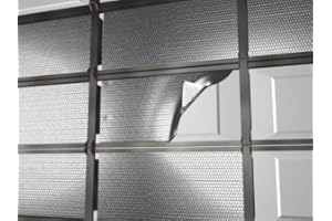 TRADE WINDS Garage Door Reflective Insulation Pre-Cut Kit: 8 Sheets of Double Bubble Insulation Panels 24 x 48 Inch Reflective Aluminum Radiant Barrier Thermal Insulation Shield with Heavy-Duty Double-Sided Tape