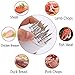 AOMGD 2 Pack Meat Tenderizer Tool Profession Kitchen Gadgets Jacquard Meat Tenderizers 21 Blades Stainless Steel Meat Tenderizer Needle Best For Tenderizing,BBQ,Marinade & Flavor Maximizer