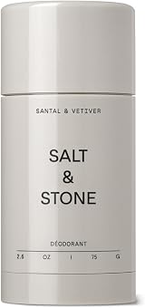 Salt & Stone Aluminum-Free Deodorant Santal Vetiver 2.6 oz Unisex