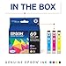 EPSON 69 DURABrite Ultra Ink Color Combo Pack For CX-6000, CX-7000F, CX-7400, CX-8400, CX-9400, CX-9475, NX-400, NX-415, NX-510, NX-515, WF-1100, WF-600, WF-610, WF-615 and other select models