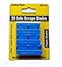 Plastic Razor Blades Double Edged Polycarbonate 20 / with mini razor scraper