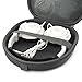 Hard Shell Headphohe Carrying Case for Audio Technica ATH-SR5BT, SR5BTBK, ANC7B, ANC27X, ANC27, ANC9, SJ1, ES55BK, ES7, ES700, ESW9, ESW10 / Headset Travel Bag with Space for Cable and Accessories