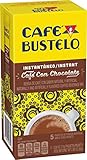 Cafe Bustelo Instant Cafe con Chocolate Flavored Coffee Beverage Mix, 5 ct