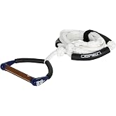 O'Brien Pro Surf Rope &ndash; 10&rdquo; EVA Handle, 25&rsquo; Braided Line, Knotted Grips for Wake Surfing &ndash; Durable &amp; Comfortable Wakesurf Rope