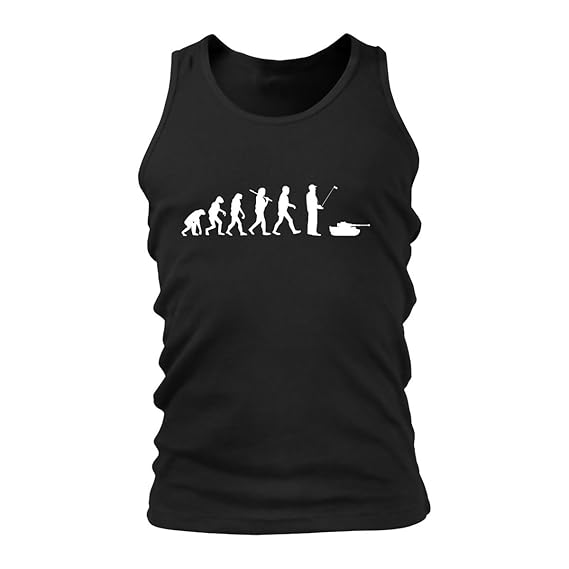 Shirtfun24 Herren Evolution RC Panzer Modellbau Tank Top