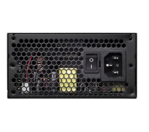 SilverStone Technology 500W SFX-L Form Factor 80 PLUS GOLD Full Modular Lengthened Power Supply with +12V single rail, Active PFC (SX500-LG)