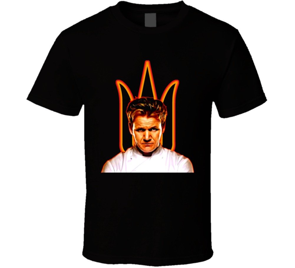Hells Kitchen Gordon Ramsay Tv T Shirt 1167 Jznovelty