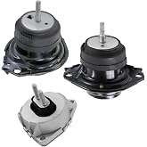 Engine Motor and Automatic Transmission Mount A5611 A5488 EM-4168 EM-4172 | Compatible with Dodge Durango Jeep Grand Cherokee RWD 3.6L 5.7L 2011-2019,3PCS