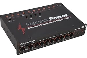Precision Power E.7 1/2 DIN 7-Band Parametric Equalizer with LED Display