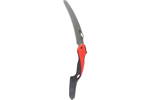 FELCO 604 Folding Pruning Saw –Curved Pull-Stroke Saw for Tree Trimming & Elevated Cut | Tree Branch Cutter | Folding Handsaw