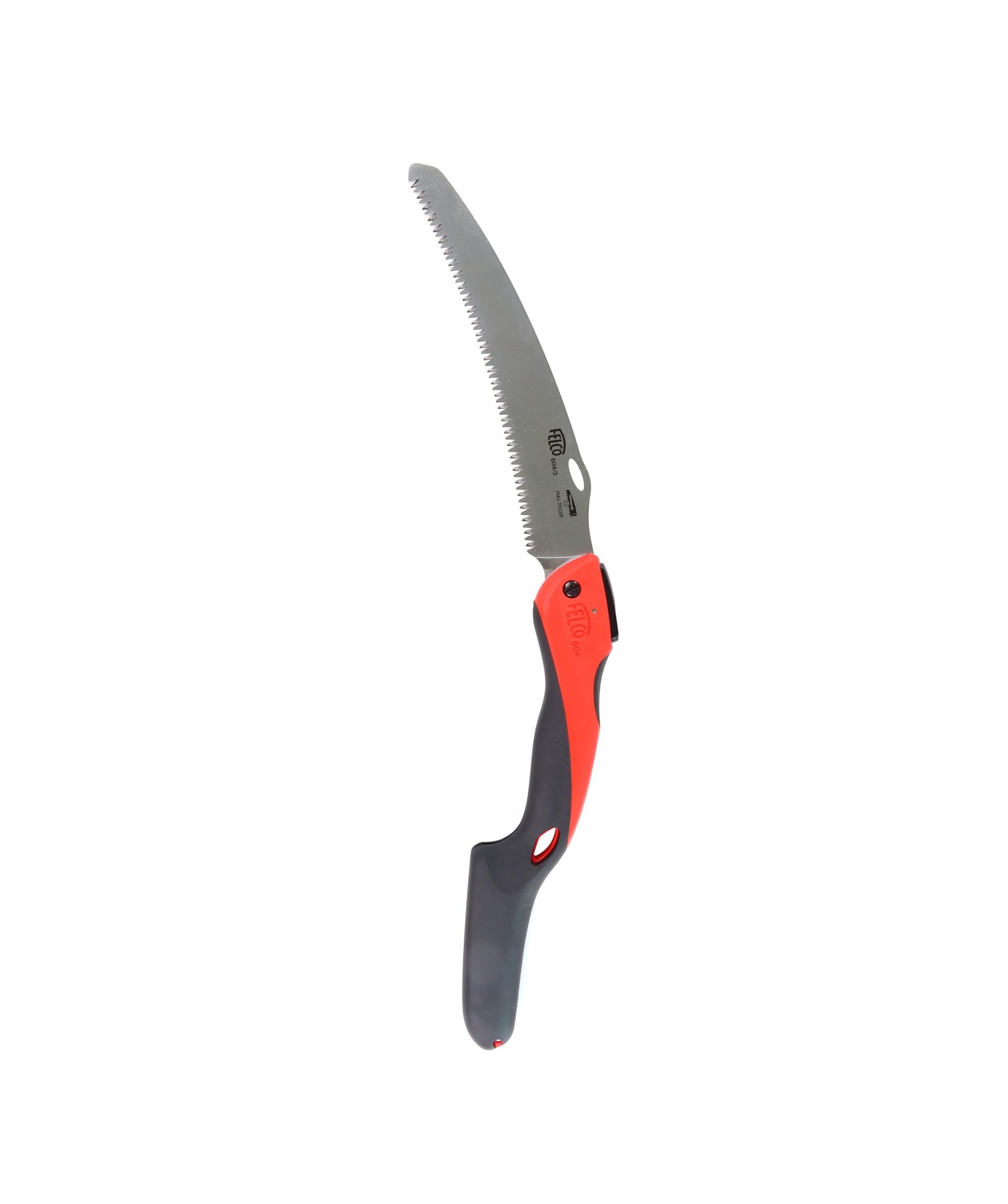 Felco 604 24cm CurvedFolding Saw Cuts on Pull Stroke Comfortable Non Slip Handle 120mm Cut
