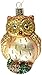Old World Christmas Wide-Eyed Owl Glass Blown Ornament