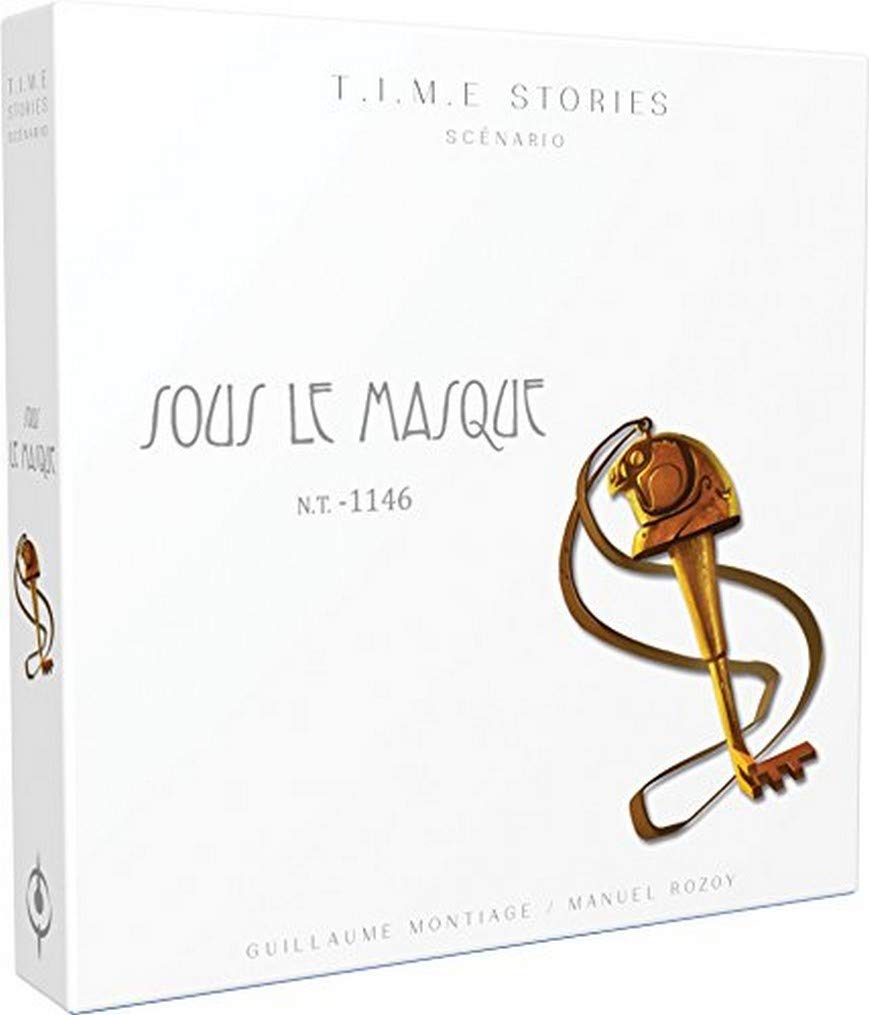 Asmodee Time Stories - Space Cowboys, T.I.M.E Stories, The Mask Stories, Board Game, Ages 12+, 2-4 Players, 90 Minutes — image 1