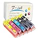 F-INK Full Refillable Ink Cartridge Replacement For HP 564 564XL Ink,Works With Photosmart 7510 7520 7525 3520 6520 D7560 C5380 C5375 C6340 C6350 C6380 D5460 D5445 C510A Printers